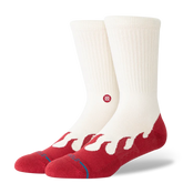 Stance - Heating Up Crew Sock (Red)