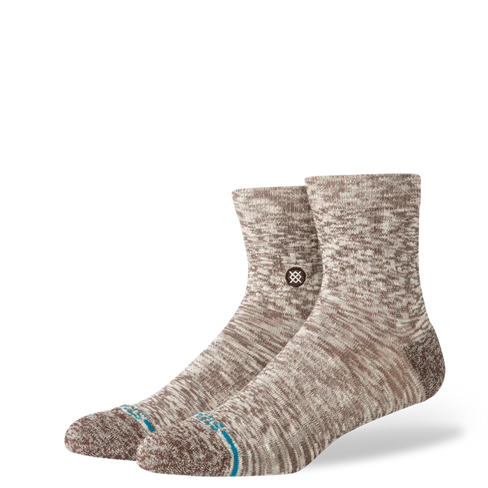 Stance - Slub Quarter Sock (Brown)