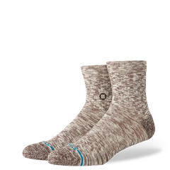 Stance - Slub Quarter Sock (Brown)