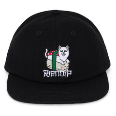 Sushi Nerm Wool Strapback (Black) - Four Street