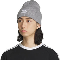 Adidas Unisex-Adult Tall Utility Cuff Beanie Grey - IQ5552