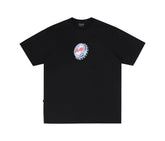 Vintage Cap Tee in Black - Four Street