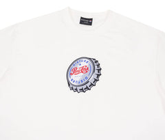 Vintage Cap Tee in Off-white - Four Street