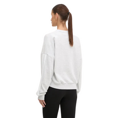 Adidas Women's Sweatshirt Essentials 3-Stripes French Terry Grey JD5292