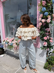 Denim Cottage Barrel Jeans light wash