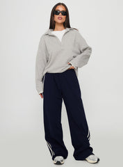 Another Level Collared Jumper Grey