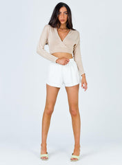 Beach House Shorts White