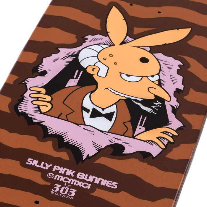 303 Boards - 303 X Jeremy Fish Silly Pink Burnz Deck (10")