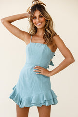 Sarah Kay Double Bow Party Dress Sage