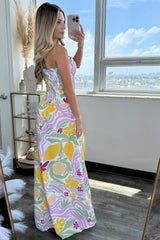 Isabella Smocked maxi