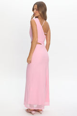 Out Loud Cut-Out Drape Maxi Dress Cheek