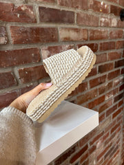 Cairo Woven Platform Sandal