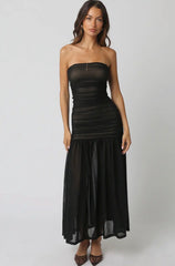 Lauren Ruched midi