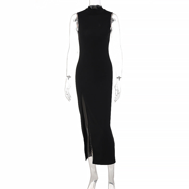 Addie Formal Open Back Crepe Dress