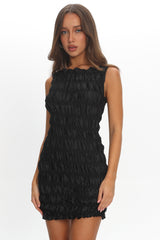 LIONESS Guccio Mini Dress Onyx