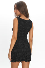 LIONESS Guccio Mini Dress Onyx