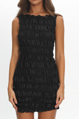 LIONESS Guccio Mini Dress Onyx