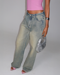 ZANTHE JEAN - GREY WASH