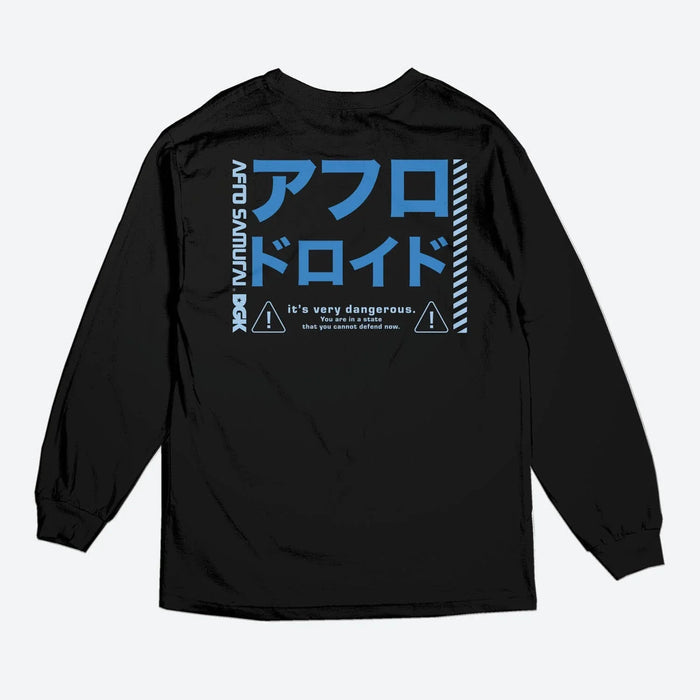 Afro vs. Afro Droid Long Sleeve T-Shirt - Four Street