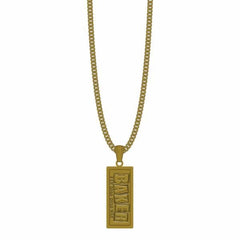 Baker - Curb Wax Necklace (Gold)