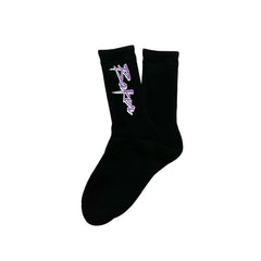 Baker - Purple Pain Socks (Black)