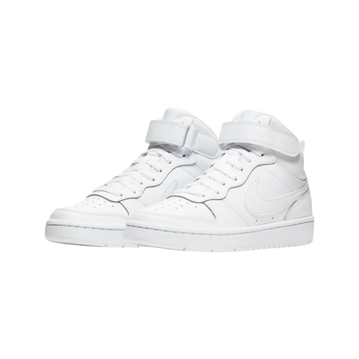 Nike Big Kids’ Court Borough Mid 2 (GS) Shoes – CD7782-100