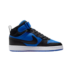 Nike Big Kids' Court Borough Mid 2 Shoes CD7782-404
