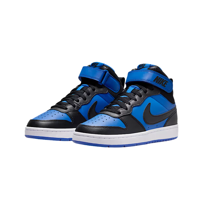 Nike Big Kids' Court Borough Mid 2 Shoes CD7782-404