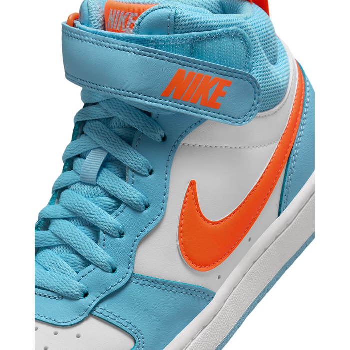 Nike Big Kids' Court Borough Mid 2 Shoes – HF4791-407
