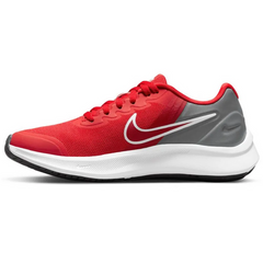 Nike Big Kid's Star Runner 3 (GS) Running Shoes Red- DA2776-607