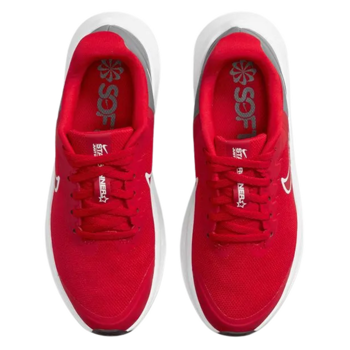 Nike Big Kid's Star Runner 3 (GS) Running Shoes Red- DA2776-607