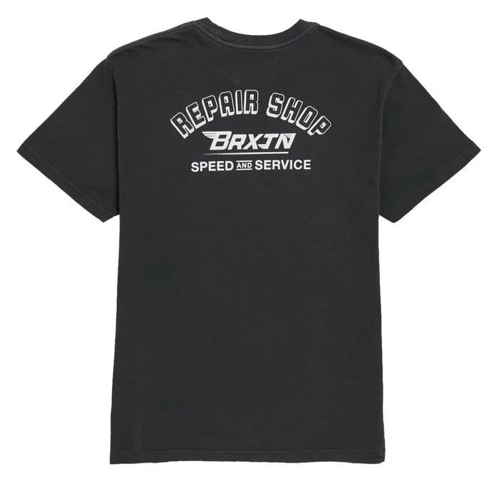 Brixton - Free Shirt (Black Worn Wash)