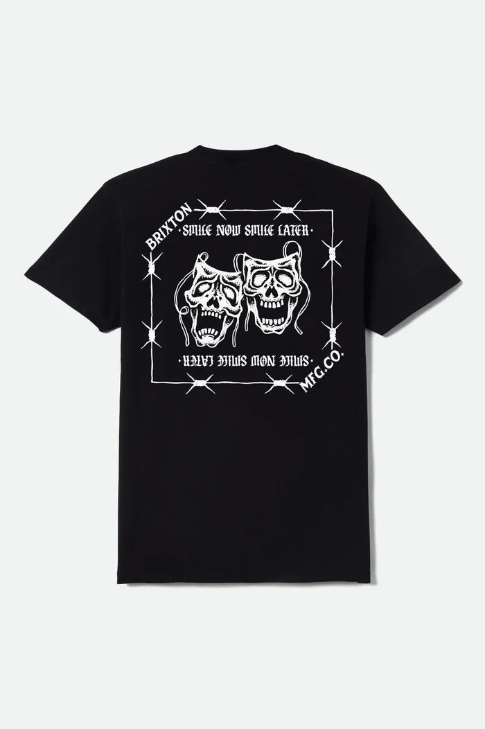 Brixton - Smile Always Shirt (Black Worn Wash)