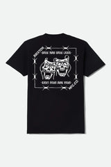 Brixton - Smile Always Shirt (Black Worn Wash)