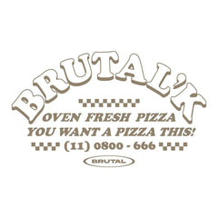Camiseta Oversized - Love Pizza White - Four Street