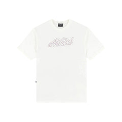Cursive T-Shirt In Off-white - Four Street