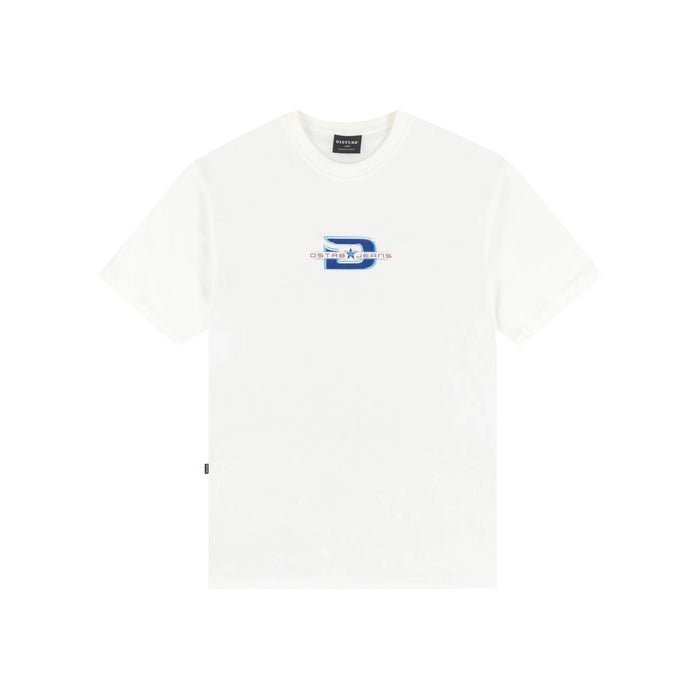 DSTRB Jeans T-Shirt in Off-white - Four Street