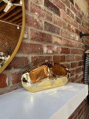 Elody Gold Clutch Bag