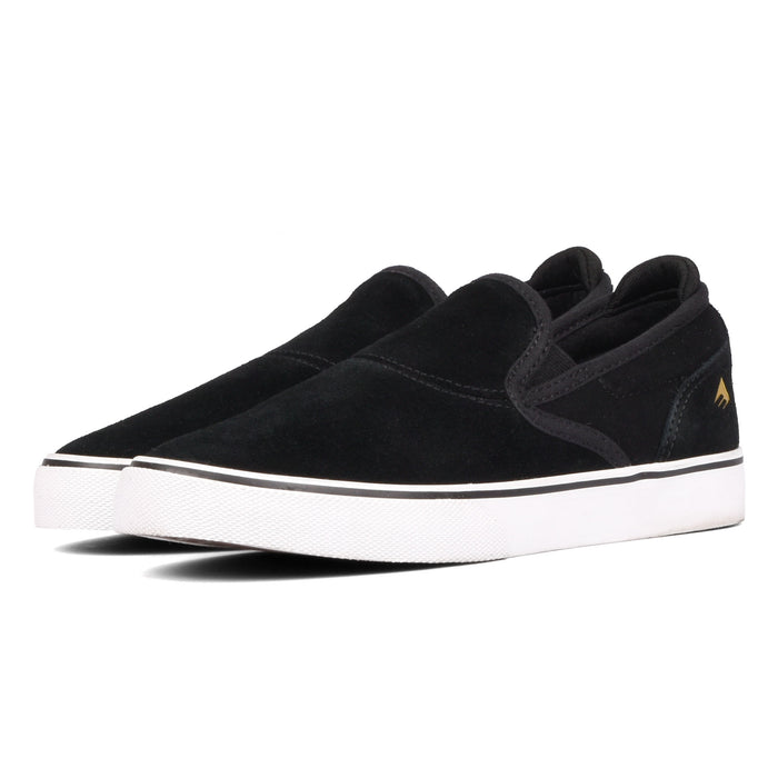 Emerica - Wino G6 Slip-On Youth (Black/White/Gold)