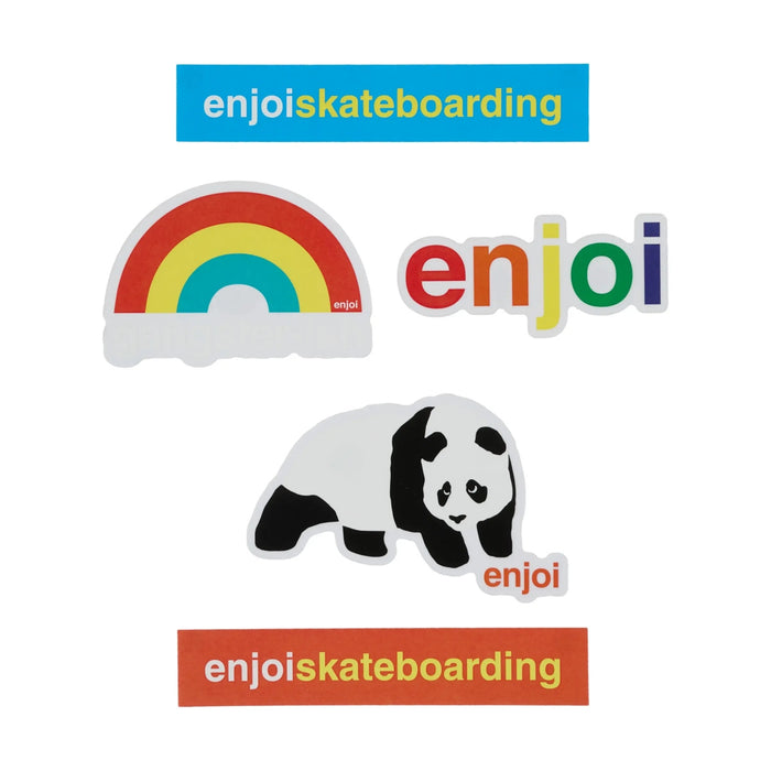Enjoi - Logo Assorted Sticker 5 Pack