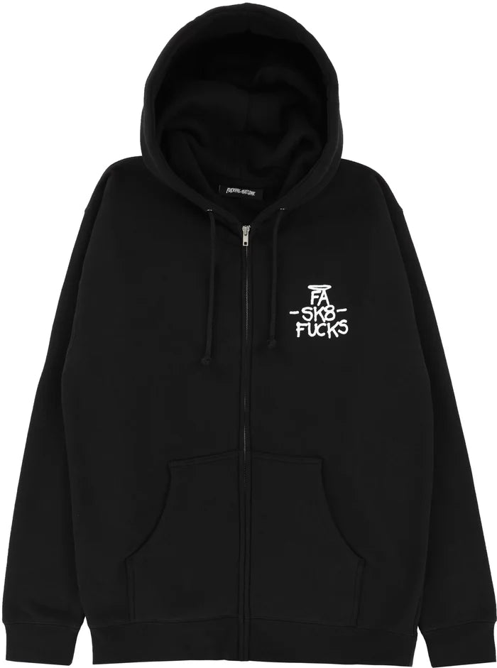 Fucking Awesome - FA Sk8 Fucks Zip Hoodie (Black)*SALE
