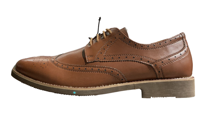 Golaiman Men's Brown Oxford Dress Shoe