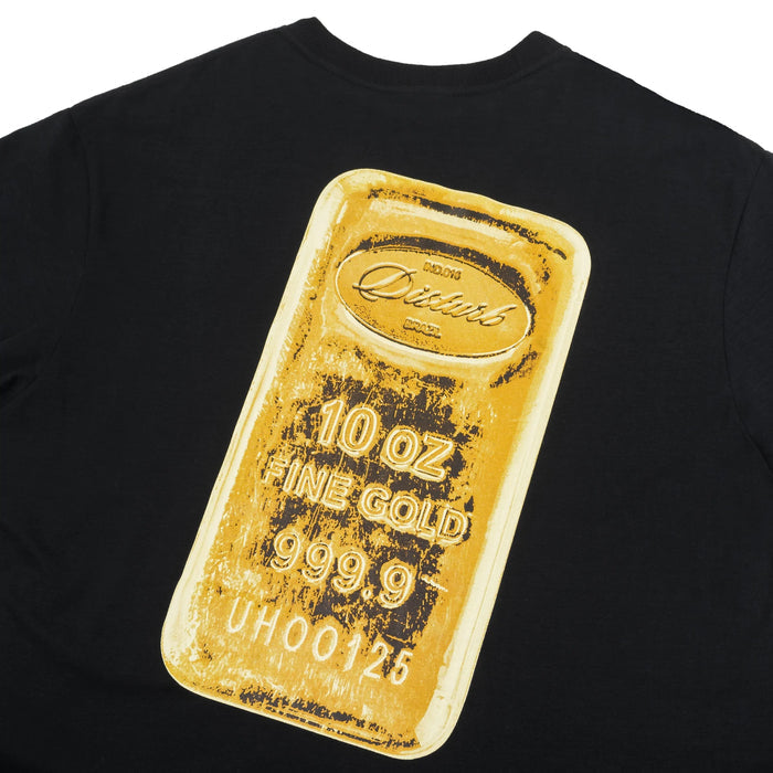 Goldbar T-shirt in Black - Four Street