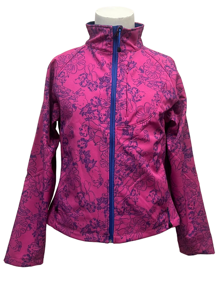 GP Jacket Women's Pink and Blue Flowers