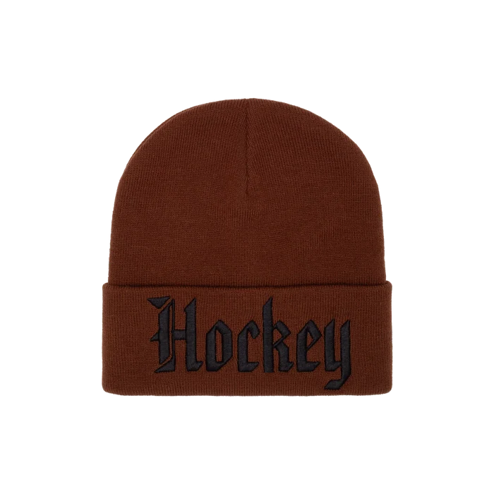 Hockey - Stone Cuff beanie (Black/Rust)