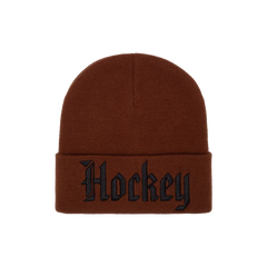 Hockey - Stone Cuff beanie (Black/Rust)