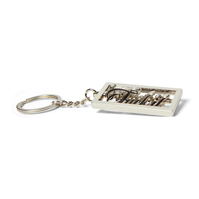 Huf - Emblem Keychain (Silver)