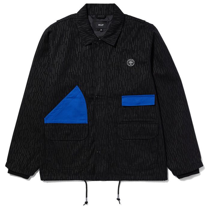 Huf - Huf X Alltimers Work Jacket (Black) *SALE