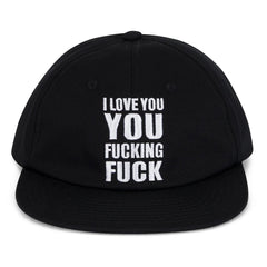 ILY Fuckin Fuck Strapback (Black) - Four Street