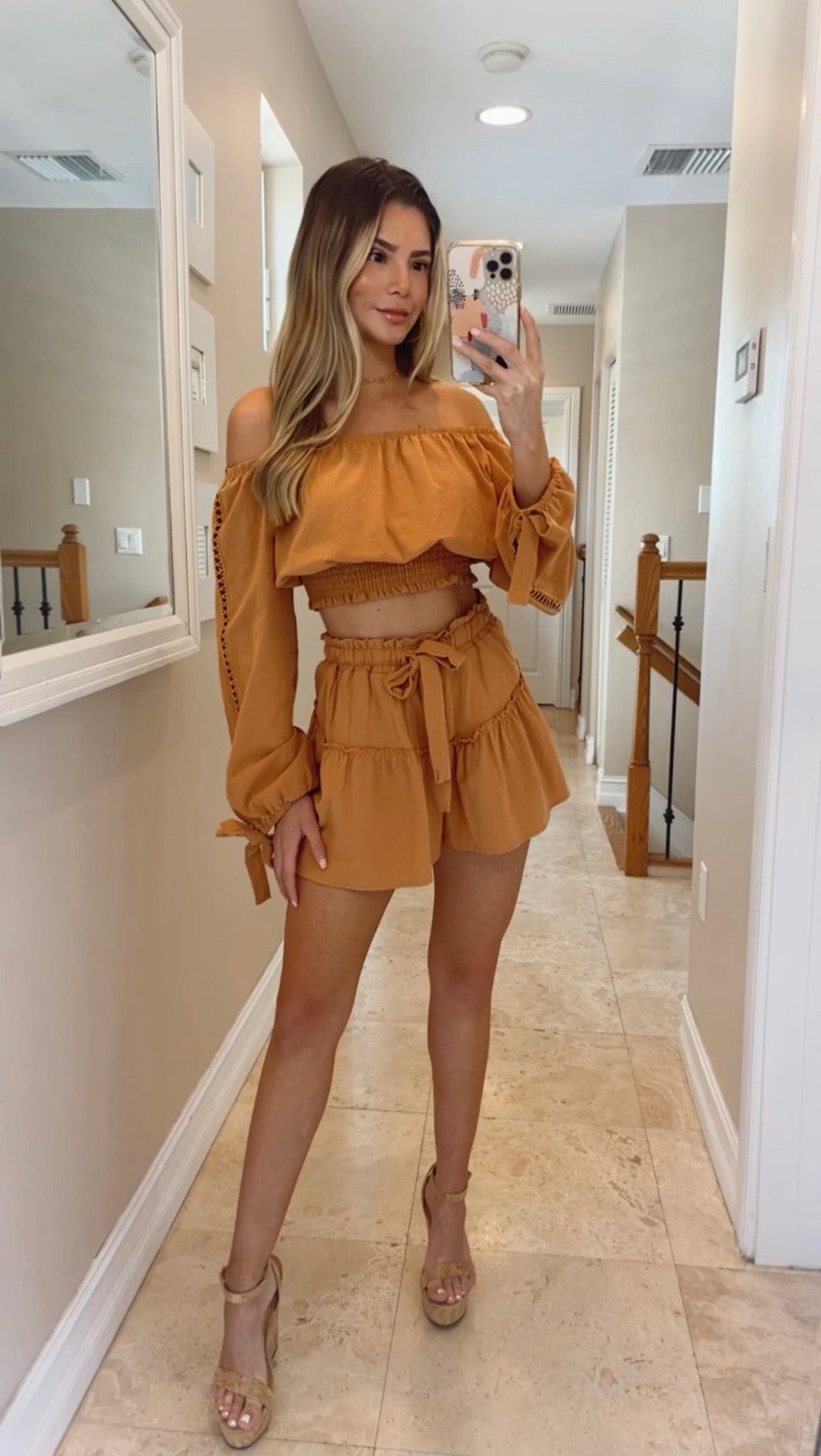 Zoey Shorts set